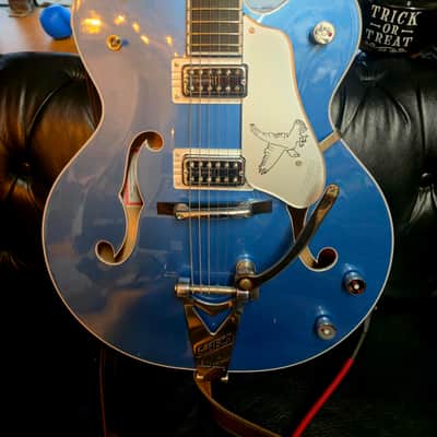 Gretsch G6136T-59 Limited Edition '59 Falcon with Bigsby 2020 - Present - Lake Placid Blue image 2