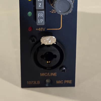 AMS Neve 1073LB 500 Series Mic Preamp Module - Blue image 2