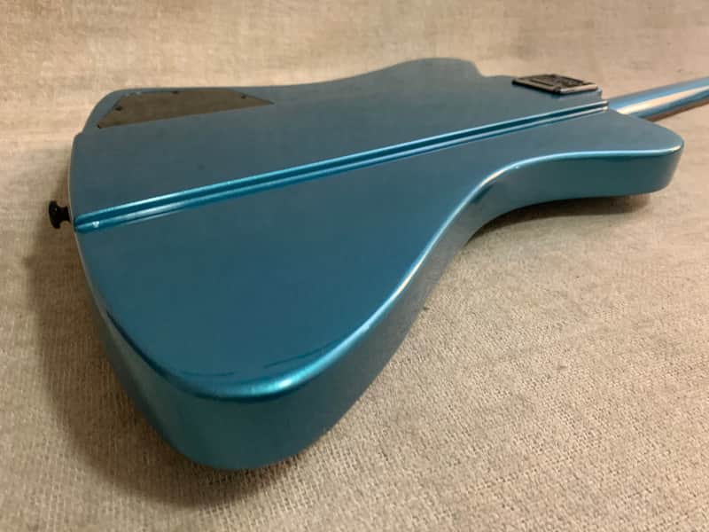 2006 Epiphone Thunderbird Bass Pelham Blue Limited Edition Custom