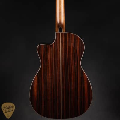 Goodall Parlor 14 Fret Cutaway - Bearclaw Sitka Spruce & Macassar Ebony image 4