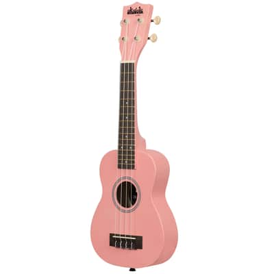 Kala Brand Soprano Ukulele & Bag Ukadelic Flamingo Pink image 3