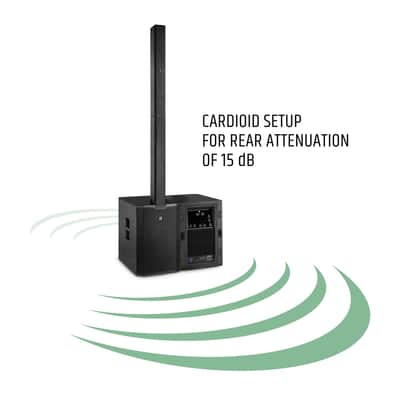 LD MAUI44G2 Cardioid Powered Column Loudspeaker image 9