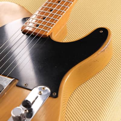 Fender Custom Shop 1953 Stealth Esquire Roasted Ash Journeyman Relic Butterscotch Blonde Masterbuilt Andy Hicks image 9