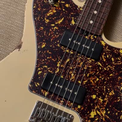 Friedman Vintage T Desert Sand Electric Guitar image 5