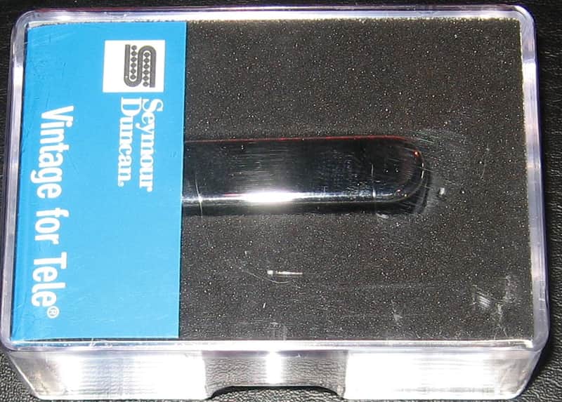 Seymour Duncan STL-1 Vintage '54 Tele Bridge Pickup - Black image 1