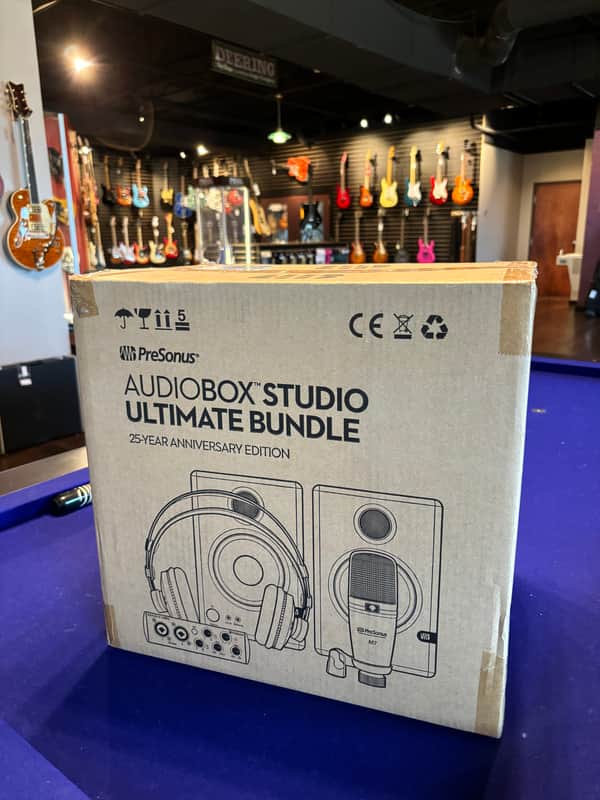 PreSonus AudioBox 96 Studio Recording Ultimate Bundle 25th Anniversary 2020 - Present - Black image 1