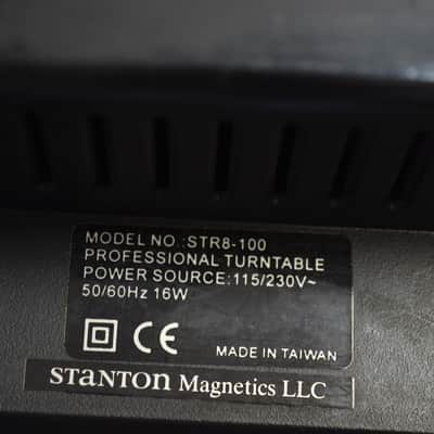 Stanton STR8-100 Direct Drive Digital Turntable w/ Phono Preamp  Silver image 11
