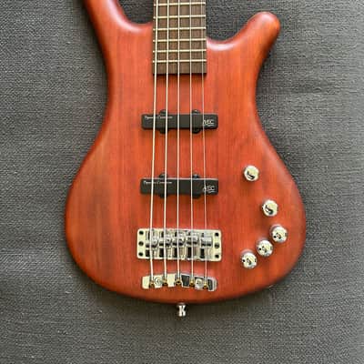Warwick German Pro Series Corvette Bubinga 5 Active 2010s - Natural Transparent image 2