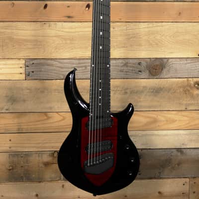 Music Man Majesty 8-String Electric Guitar Sanguine Red w/ Case image 4