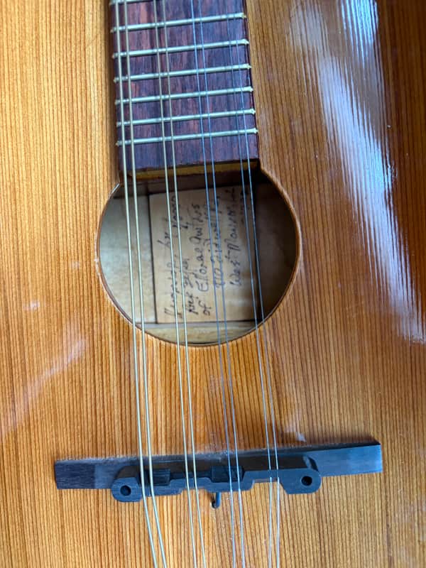 Elloree electric/acoustic mandolin custom mid-90's image 1