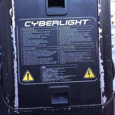 Lightwave Research Cyberlight CL Litho DMX Scanner Lighting Fixture High End Sys image 2