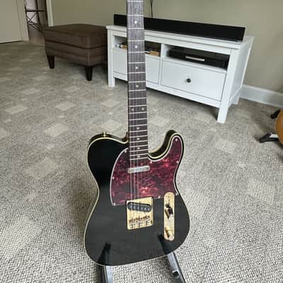 2020 G' Seven Telecaster Custom 2020 - Black Relic w/ Matching Headstock image 2