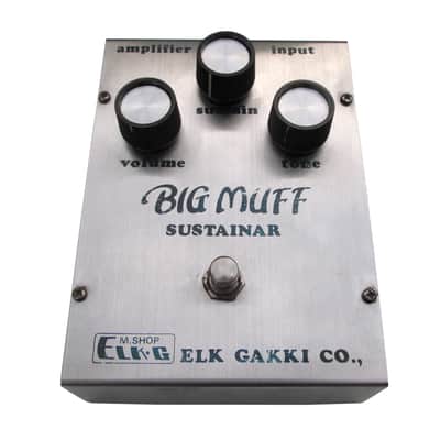 Vintage 70's Elk Super Fuzz Big Muff Mag Sustainar Set - | Reverb