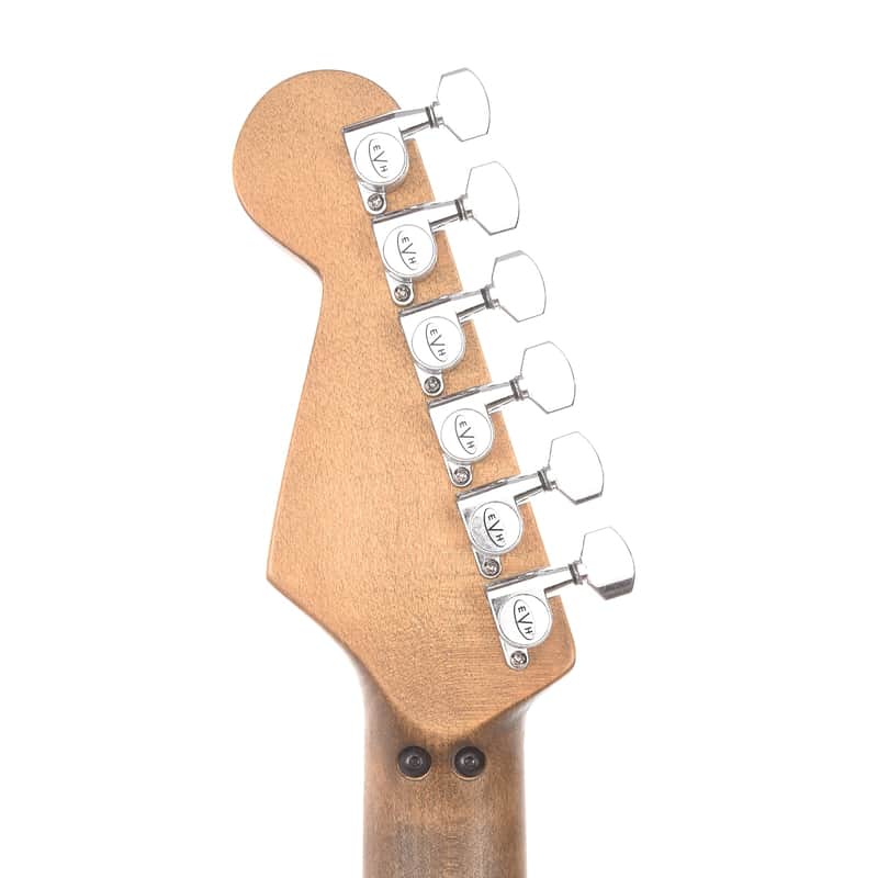 EVH Striped Series Frankie Red / White / Black Stripes Relic 2020 image 7