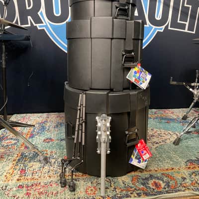Mapex - Black Panther Design Lab, Cherry Bomb,  Jeff Hamilton 4-Piece Bop  Set! 2020's - Piano Black, Snare and Cases included!! image 24