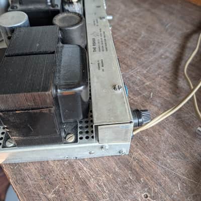 fisher x-202b integrated amplifier rebuilt and ready for service early 60's image 11