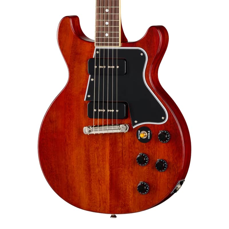 Epiphone Inspired by Gibson Custom 1960 Les Paul Special Double Cut Reissue-Cherry Red image 1