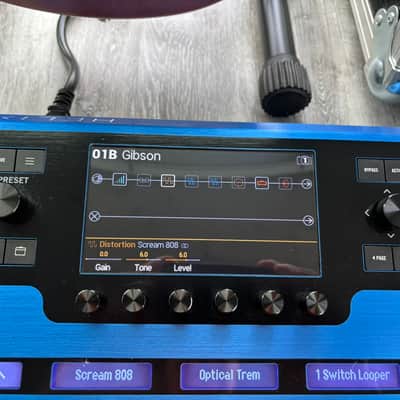 Line 6 Helix Floor Limited Edition 2019 - Lightning Blue image 5