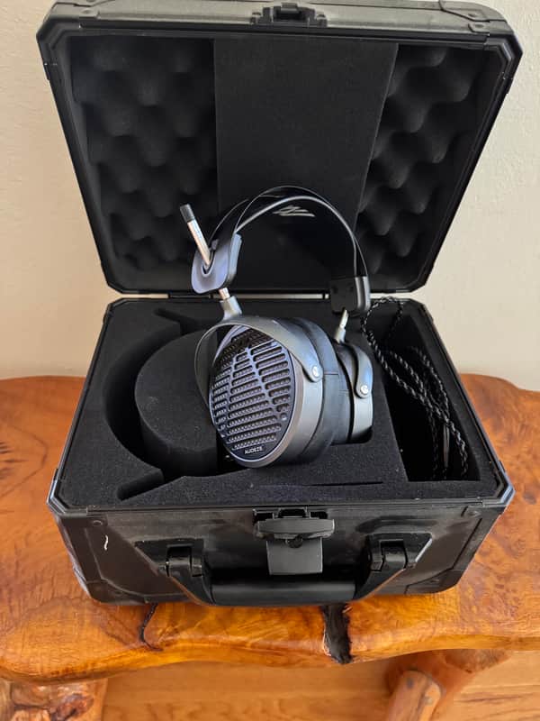 Audeze MM-500 Open Back Planar Magnetic Headphones - 18 Ohms 2022 - Present - Black image 1