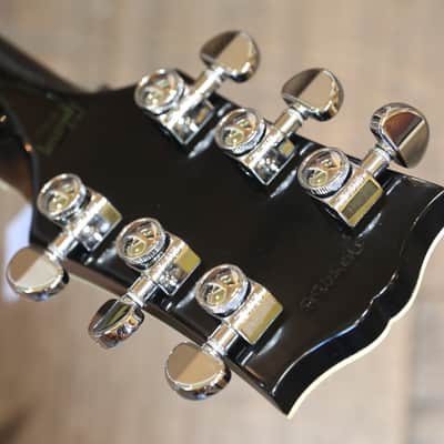 2009 Gibson Custom Shop 1968 Historic Reissue Les Paul Custom Electric Guitar Black Ebony + COA OHSC image 21