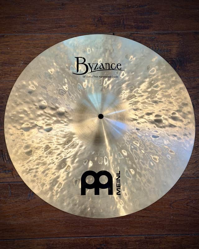 Meinl 18" Byzance Extra Thin Hammered Crash image 1