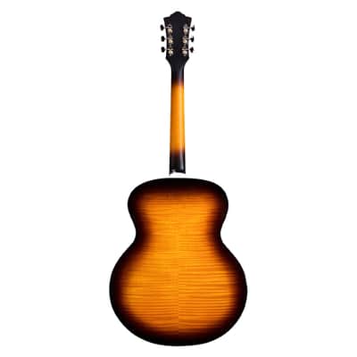 Guild F-250E Jumbo Acoustic/Electric Guitar - Antique Burst image 8