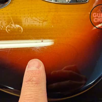 2013 Fender Japan MIJ JG66 ’62 Reissue Jaguar 3-Tone Sunburst w/ Hard-Shell Case image 12