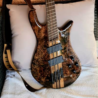 Spector NS Dimension 4 MINT Super Faded Black Active Bass Guitar image 2