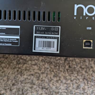 Nord Electro 2 Rack Rackmount Virtual Electromechanical Piano 2002 - 2009 - Red image 6