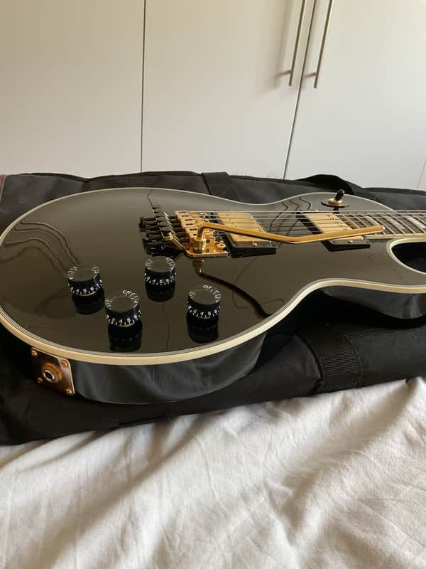 Gibson Custom shop Les Paul axcess custom with Floyd rose 2022 - Black