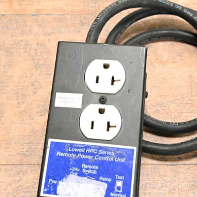 Lowell RPC-1-20A 20A Remote Power Control Unit CG01LBC image 5