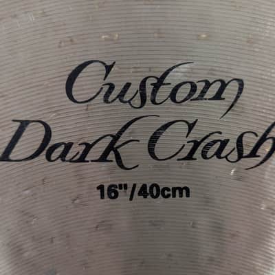 Zildjian 16" K Custom Dark Crash Cymbal 1995 - Present - Traditional image 4