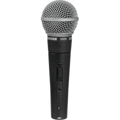 Shure SM58S Handheld Dynamic Microphone image 1