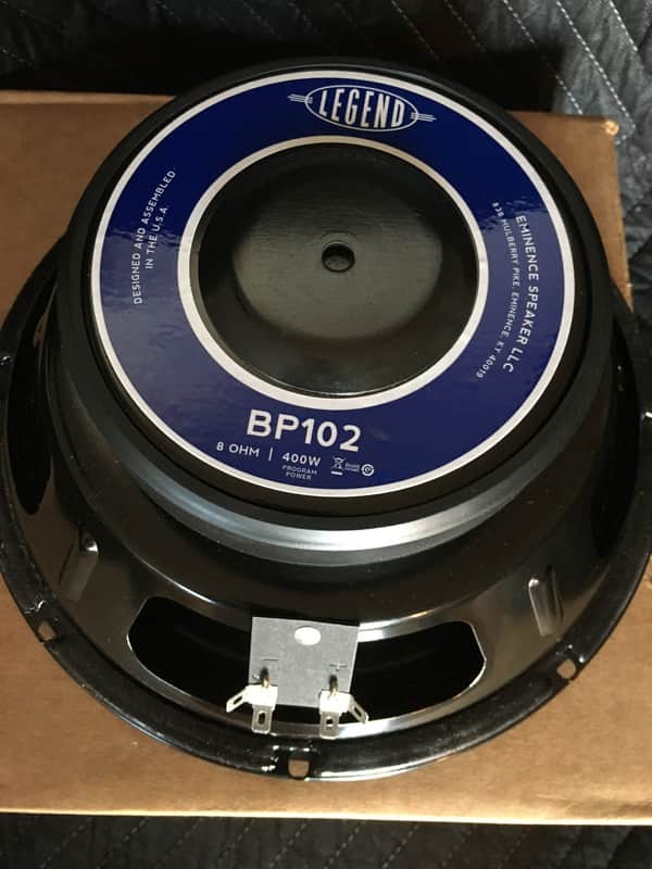 Eminence LEGEND BP102 Woofer image 1