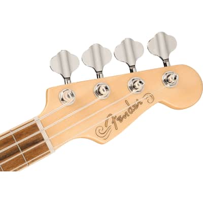 Fender Fullerton Precision Bass Ukulele Olympic White - Fretted Bass Ukulele Bild 4