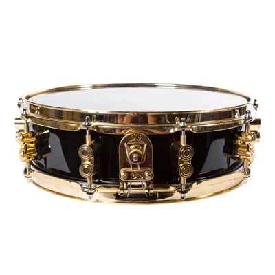 PDP Eric Hernandez 4x14 Signature 6 Ply Maple Snare Drum - Piano Black Lacquer image 2