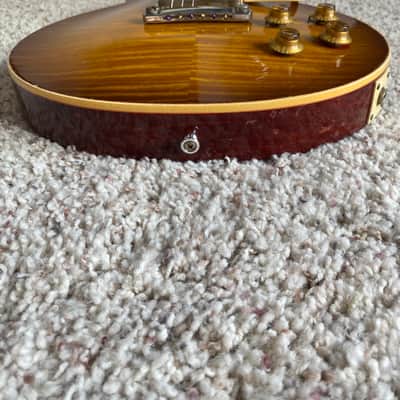 Gibson Custom Shop Murphy Lab Jason Isbell “Red Eye” '59 Les Paul Standard Reissue 2024 - Red Eye Burst image 6