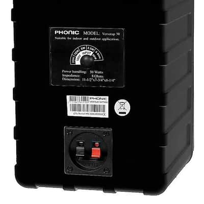 Immagine PHONIC Versatap 50 Speaker Black - 3