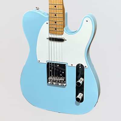 Fender Squier FSR Classic Vibe 50's Telecaster Electric Guitar - Sonic Blue image 3