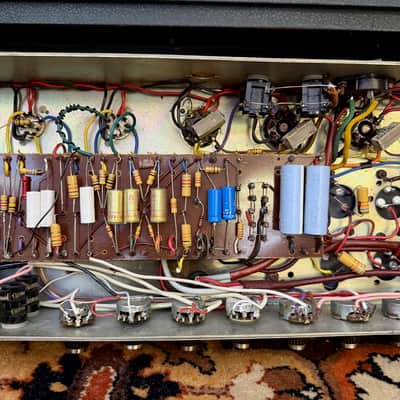 Vintage 1970 Marshall JMP Super PA 100w Metal Panel 1968 Amplifier Head *1970s* image 23