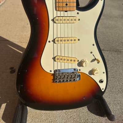 Squier Bullet S-3T 1983 - 1984 - Brown Sunburst image 1