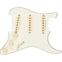 Fender Pre-Wired Strat Pickguard, Tex Mex SSS Parchment - Single Coil Pickup for Guitars