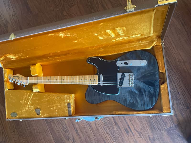 Fender Rarities Series Quilt Maple Top American Original '60s Telecaster with Maple Fretboard 2019 - Blue Cloud Burst