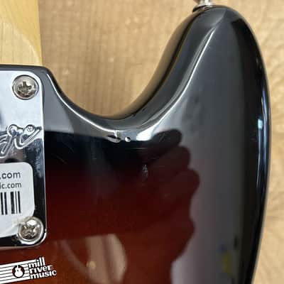 Fender American Performer Mustang Sunburst 2022 MIJ Bridge image 12