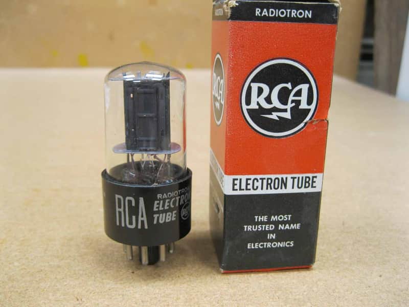RCA Vintage NOS 6SN7 Vacuum Tube image 1