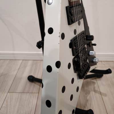 Grover Jackson Randy Rhoads RR V White Polka Dot - JAPAN MIJ image 12
