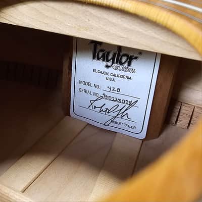 1995 Taylor 420  Natural image 11