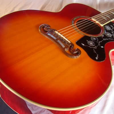 Gibson J 200 Custom 1994 - Cherry Sunburst image 11