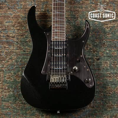 2007 Ibanez J.Craft Prestige RG2550E-GK Made in Japan, Fujigen, Galaxy Black, w/hard case