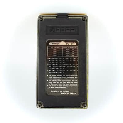 Boss OD-1 Over Drive With Original Box JRC4558D Long Dash Silver Screw 1980 Made in Japan Vintage Guitar Effect Pedal 9200 image 5